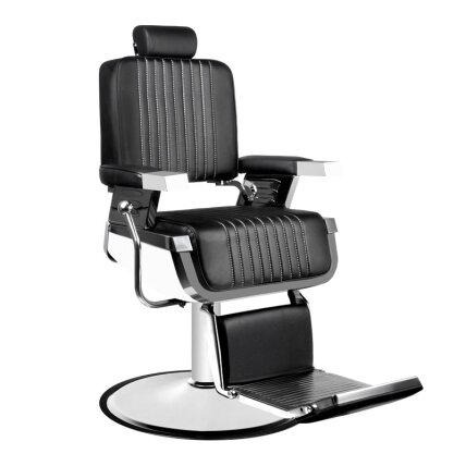 Professional barbers and beauty salons haircut chair HAIR SYSTEM ROYAL X, black color Professional barbers and beauty salons haircut chair HAIR SYSTEM ROYAL X, black color