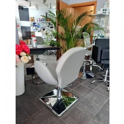 Professional barbers and beauty salons haircut chair ALTO BH-6952, grey color 7 Professional barbers and beauty salons haircut chair ALTO BH-6952, grey color 7