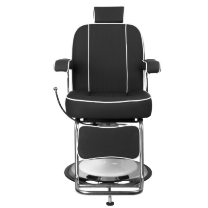 Professional barbers and beauty salons haircut chair GABBIANO AMADEO, black color 3 Professional barbers and beauty salons haircut chair GABBIANO AMADEO, black color 3