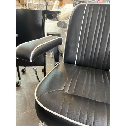 Professional barbers and beauty salons haircut chair GABBIANO AMADEO, black color 12