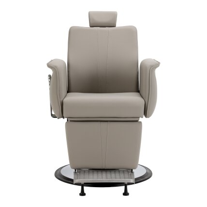 Professional barber chair for hairdressing salons and beauty salons GABBIANO ATHENA, gray 1