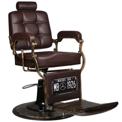 Professional barbers and beauty salons haircut chair GABBIANO BOSS BROWN 2 Professional barbers and beauty salons haircut chair GABBIANO BOSS BROWN 2