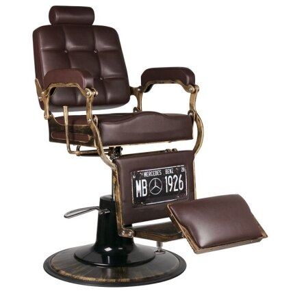 Professional barbers and beauty salons haircut chair GABBIANO BOSS BROWN 3 Professional barbers and beauty salons haircut chair GABBIANO BOSS BROWN 3