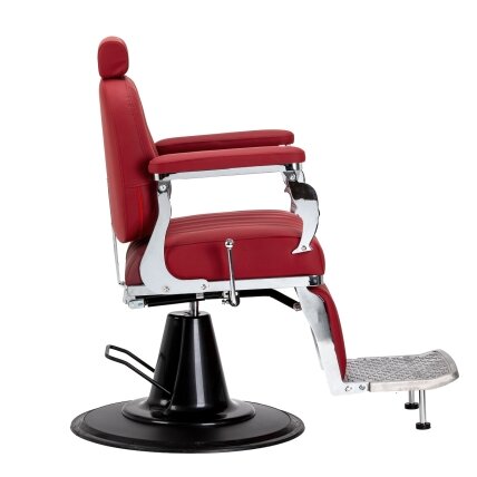 Profesionali barberio kėdė kirpykloms ir grožio salonams GABBIANO ELIAS, raudonos spalvos 3 Profesionali barberio kėdė kirpykloms ir grožio salonams GABBIANO ELIAS, raudonos spalvos 3