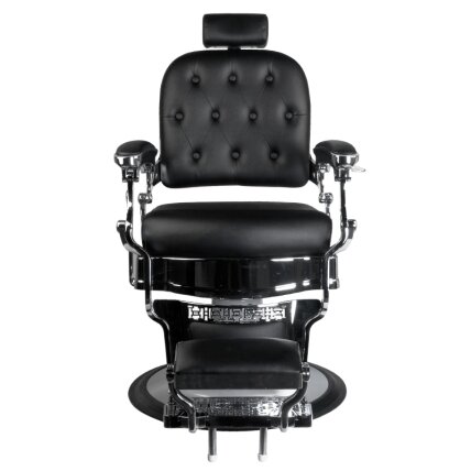 Profesionali barberio kėdė kirpykloms ir grožio salonams GABBIANO ERNESTO BLACK 6 Profesionali barberio kėdė kirpykloms ir grožio salonams GABBIANO ERNESTO BLACK 6