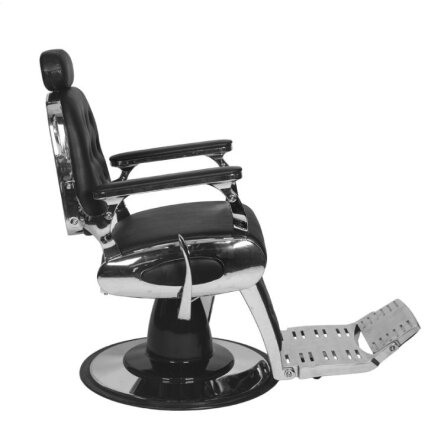 Professional barbers and beauty salons haircut chair GABBIANO FRANCESCO, black color 1 Professional barbers and beauty salons haircut chair GABBIANO FRANCESCO, black color 1
