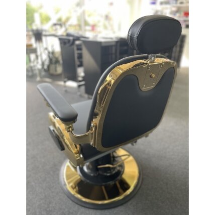 Professional barbers and beauty salons haircut chair GABBIANO FRANSESCO, black color 5 Professional barbers and beauty salons haircut chair GABBIANO FRANSESCO, black color 5