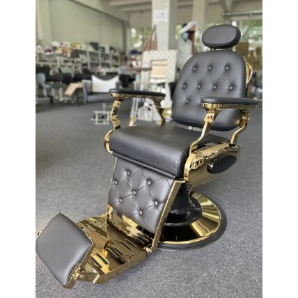 Professional barbers and beauty salons haircut chair GABBIANO FRANSESCO, black color 6