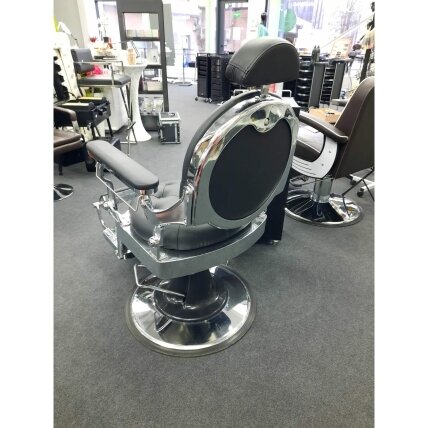 Professional barbers and beauty salons haircut chair GABBIANO GIULO black color 7 Professional barbers and beauty salons haircut chair GABBIANO GIULO black color 7