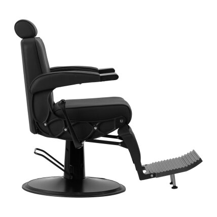 Profesionali barberio kėdė kirpykloms ir grožio salonams GABBIANO, juodos spalvos 3 Profesionali barberio kėdė kirpykloms ir grožio salonams GABBIANO, juodos spalvos 3