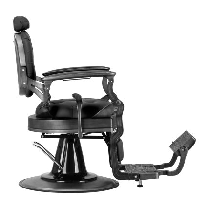 Profesionali barberio kėdė kirpykloms ir grožio salonams GABBIANO NICCOLO, juodos spalvos 3 Profesionali barberio kėdė kirpykloms ir grožio salonams GABBIANO NICCOLO, juodos spalvos 3