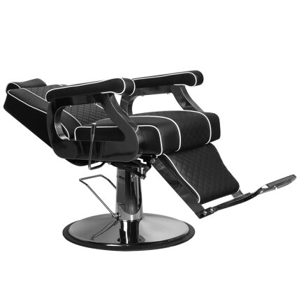 Professional barbers and beauty salons haircut chair GABBIANO PAULO, black color 1 Professional barbers and beauty salons haircut chair GABBIANO PAULO, black color 1