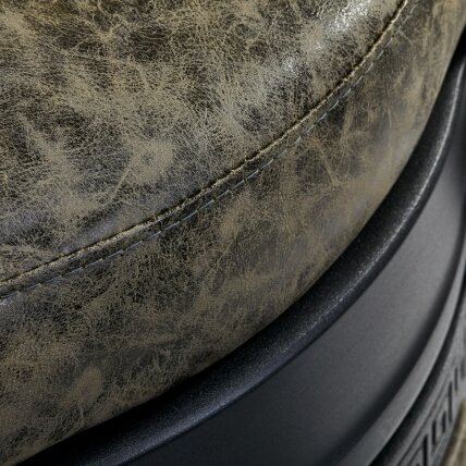 Profesionali barberio kėdė kirpykloms ir grožio salonams GABBIANO PRESIDENT OLD LEATHER, sendintos žalios spalvos 8 Profesionali barberio kėdė kirpykloms ir grožio salonams GABBIANO PRESIDENT OLD LEATHER, sendintos žalios spalvos 8