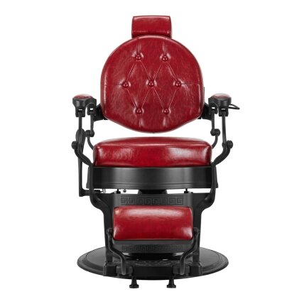 Profesionali barberio kėdė kirpykloms ir grožio salonams GABBIANO PRESIDENT, raudonos spalvos 1 Profesionali barberio kėdė kirpykloms ir grožio salonams GABBIANO PRESIDENT, raudonos spalvos 1