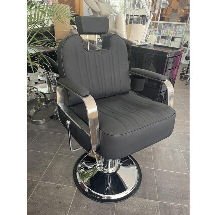 Professional barbers and beauty salons haircut chair GABBIANO RUFO BLACK 9 Professional barbers and beauty salons haircut chair GABBIANO RUFO BLACK 9