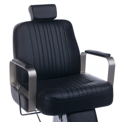 Professional barbers and beauty salons haircut chair HOMER BH-31237, black color 1 Professional barbers and beauty salons haircut chair HOMER BH-31237, black color 1