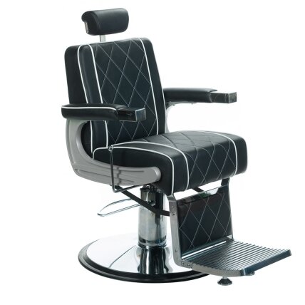 Profesionali barberio kėdė kirpykloms ir grožio salonams ODYS BH-31825M, juodos spalvos Profesionali barberio kėdė kirpykloms ir grožio salonams ODYS BH-31825M, juodos spalvos