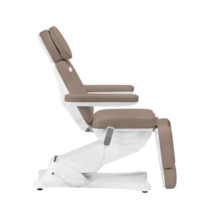 Professional electric cosmetology chair - bed SILLON CLASSIC 3 motors, brown color 3 Professional electric cosmetology chair - bed SILLON CLASSIC 3 motors, brown color 3