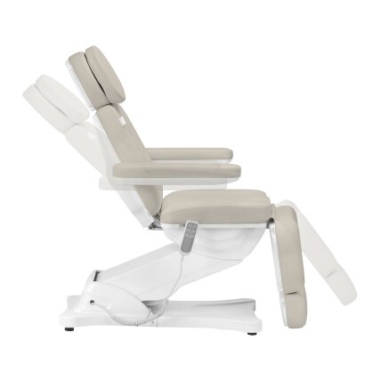 Profesionali elektrinė kosmetologinė kėdė - gultas SILLON CLASSIC 3 varikliai, smėlio spalvos 4 Profesionali elektrinė kosmetologinė kėdė - gultas SILLON CLASSIC 3 varikliai, smėlio spalvos 4