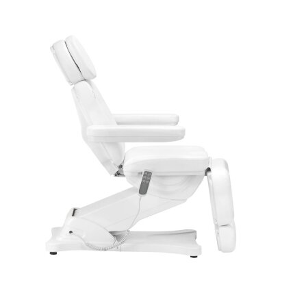 Profesionali elektrinė kosmetologinė kėdė - gultas SILLON CLASSIC, 3 variklių, baltos spalvos 3 Profesionali elektrinė kosmetologinė kėdė - gultas SILLON CLASSIC, 3 variklių, baltos spalvos 3