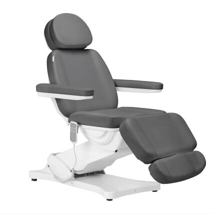 Professional electric cosmetology chair - bed SILLON CLASSIC, 3 motors, gray color 1 Professional electric cosmetology chair - bed SILLON CLASSIC, 3 motors, gray color 1