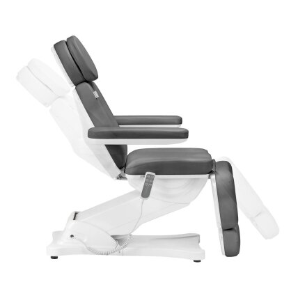 Professional electric cosmetology chair - bed SILLON CLASSIC, 3 motors, gray color 4 Professional electric cosmetology chair - bed SILLON CLASSIC, 3 motors, gray color 4