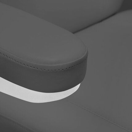 Profesionali elektrinė kosmetologinė kėdė - gultas SILLON CLASSIC, 4 variklių, pilkos spalvos 13