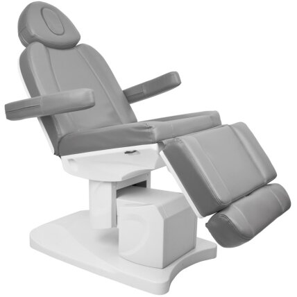 Professional electric cosmetology chair heated AZZURRO 708A, gray (4 motors) Professional electric cosmetology chair heated AZZURRO 708A, gray (4 motors)