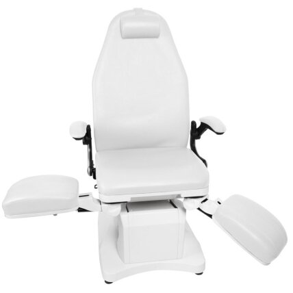 Professional electric podiatric chair-bed-bed for pedicure procedures AZZURRO 709A (3 motors), white 11 Professional electric podiatric chair-bed-bed for pedicure procedures AZZURRO 709A (3 motors), white 11
