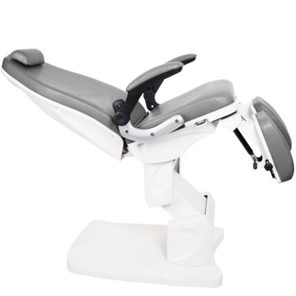 Professional electric podiatric chair - bed-lounger for pedicure procedures AZZURRO 709A (3 motors), gray color 4 Professional electric podiatric chair - bed-lounger for pedicure procedures AZZURRO 709A (3 motors), gray color 4