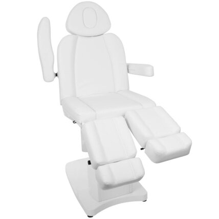 Professional electric podiatric chair for pedicure procedures AZZURRO 708AS PEDI (3 motors), white 3 Professional electric podiatric chair for pedicure procedures AZZURRO 708AS PEDI (3 motors), white 3