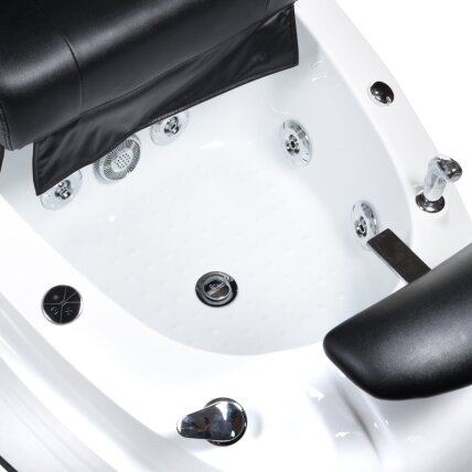 Professional electric podiatry chair for pedicure procedures with massage function BR-2307,black color 2 Professional electric podiatry chair for pedicure procedures with massage function BR-2307,black color 2