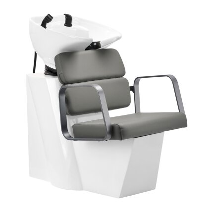 Professional hair washer for hairdressers and beauty salons GABBIANO PORTO GREY-GREY
