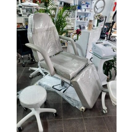 Professional hydraulic cosmetology chair-bed A210, gray 4 Professional hydraulic cosmetology chair-bed A210, gray 4