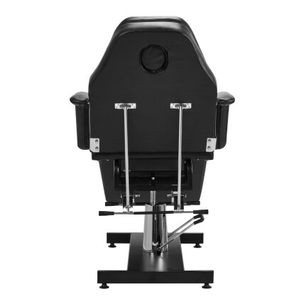 Professional hydraulic cosmetology bed BASIC 210, black color 4 Professional hydraulic cosmetology bed BASIC 210, black color 4
