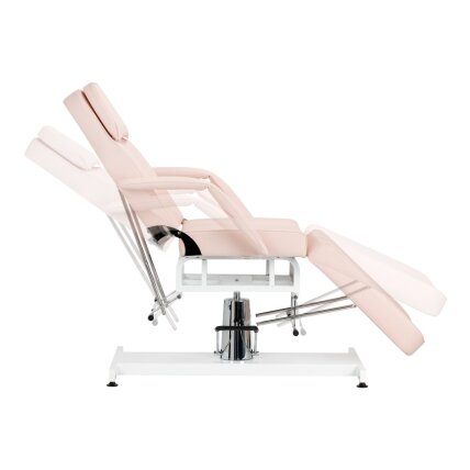 Professional hydraulic cosmetology bed BASIC 210, pink color 5 Professional hydraulic cosmetology bed BASIC 210, pink color 5