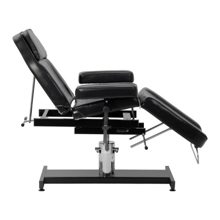 Professional hydraulic tattoo parlor chair-bed PRO INK 210DH, black 4 Professional hydraulic tattoo parlor chair-bed PRO INK 210DH, black 4