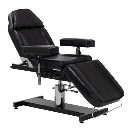 Professional hydraulic tattoo parlor chair-bed PRO INK 210DH, black Professional hydraulic tattoo parlor chair-bed PRO INK 210DH, black