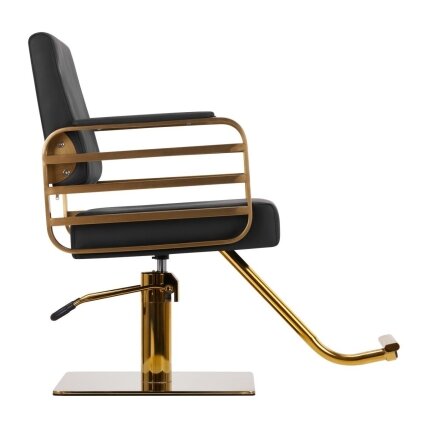 Professional beauty salons haircut chair GABBIANO AVILA, black color 1 Professional beauty salons haircut chair GABBIANO AVILA, black color 1