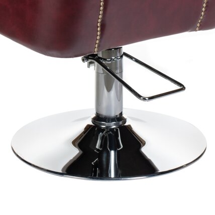 Professional hairdressing chair ALBERTO BH-8038, bordo color 4 Professional hairdressing chair ALBERTO BH-8038, bordo color 4