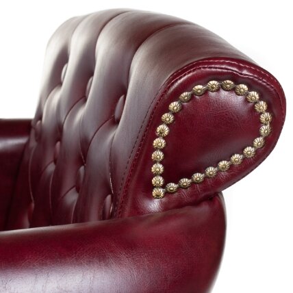 Professional hairdressing chair ALBERTO BH-8038, bordo color 5 Professional hairdressing chair ALBERTO BH-8038, bordo color 5