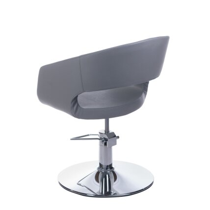 Professional hairdressing chair BH-8821, light grey color 3