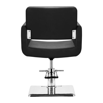 Professional barber chair CUBA/HELSINKI, black color 2