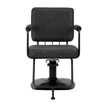 Professional hairdressing chair GABBIANO CATANIA LOFT, black color 2 Professional hairdressing chair GABBIANO CATANIA LOFT, black color 2