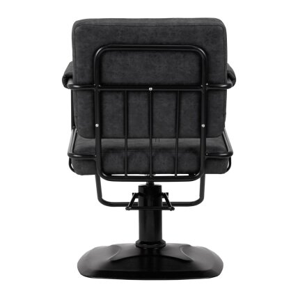 Professional hairdressing chair GABBIANO CATANIA LOFT, black color 3 Professional hairdressing chair GABBIANO CATANIA LOFT, black color 3