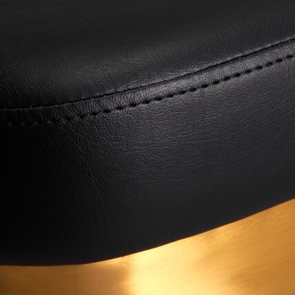 Professional hairdressing chair GABBIANO GRANDA, black with gold details 6 Professional hairdressing chair GABBIANO GRANDA, black with gold details 6
