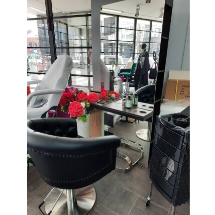Professional barber chair GABBIANO LONDON, black 3 Professional barber chair GABBIANO LONDON, black 3