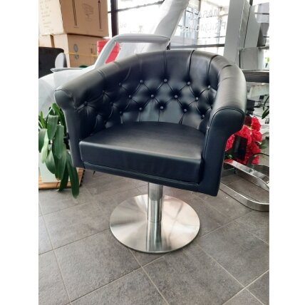 Professional barber chair GABBIANO LONDON, black 5 Professional barber chair GABBIANO LONDON, black 5