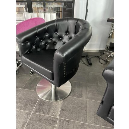 Professional barber chair GABBIANO LONDON, black 6 Professional barber chair GABBIANO LONDON, black 6