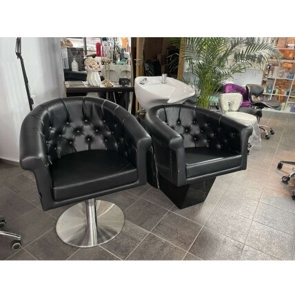 Professional barber chair GABBIANO LONDON, black 9 Professional barber chair GABBIANO LONDON, black 9